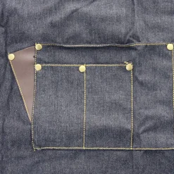 Tablier barber en jean Denim