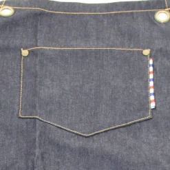 Tablier barber en jean Denim