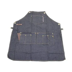 Tablier barber en jean Denim