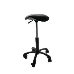 Tabouret de coiffure ergonomique Ergo Stool - Glossy black