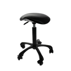 Tabouret de coiffure ergonomique Ergo Stool - Glossy black