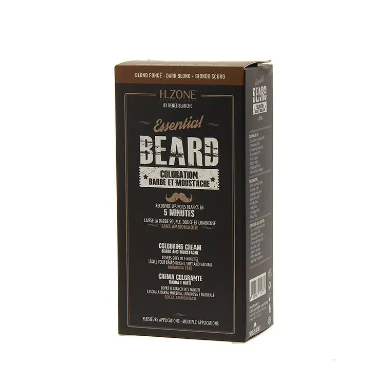 Teinture barbe et moustache Kit Blond Fonce 6N