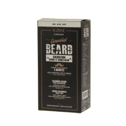 Teinture barbe et moustache Kit Noir / 60ml