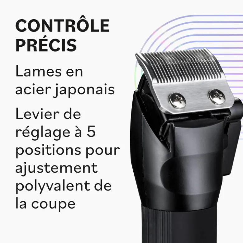Tondeuse de coupe sans fil FRESH FX86E - puissance, précision, autonomie