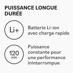 Tondeuse de coupe sans fil FRESH FX86E - puissance, précision, autonomie