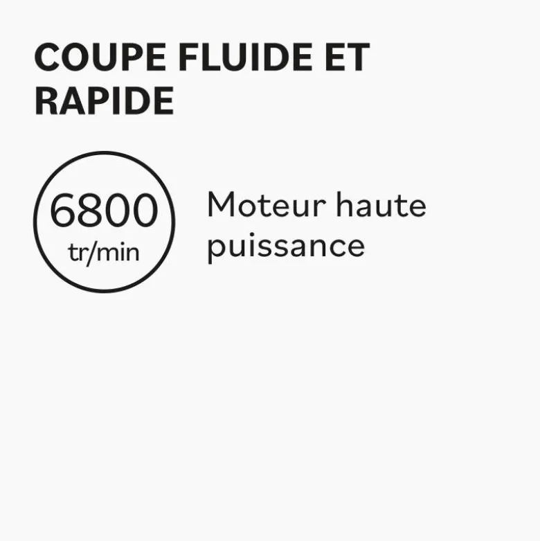 Tondeuse de coupe sans fil FRESH FX86E - puissance, précision, autonomie