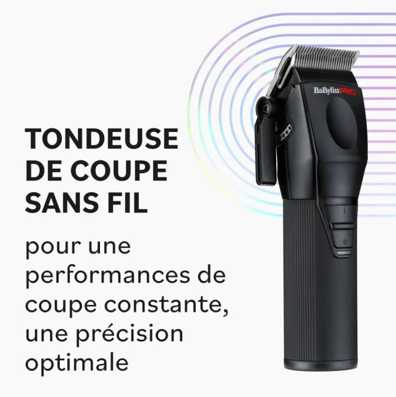 Tondeuse de coupe sans fil FRESH FX86E - puissance, précision, autonomie