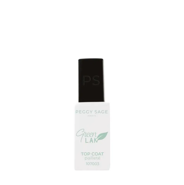 Top coat pailleté Green LAK / 10ml