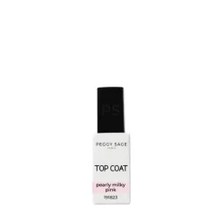 Top Coat pearly milky pink – protection, lumière, look raffiné / 11ml
