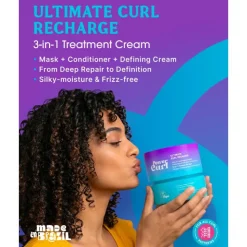 Traitement 3-en-1 réparation profonde boucles Ultimate Curl Recharge / 400g