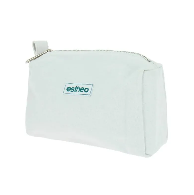 Trousse blanche tissu