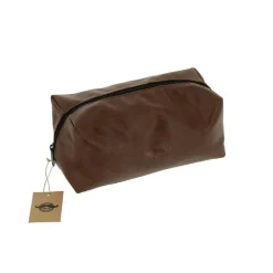 Trousse de toilette Barber Marron 23.5x14.5x 11cm