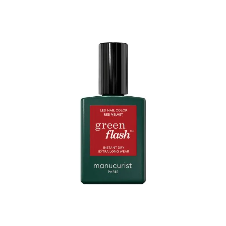 Vernis semi-permanent Green Flash™ Red Velvet / 15ml
