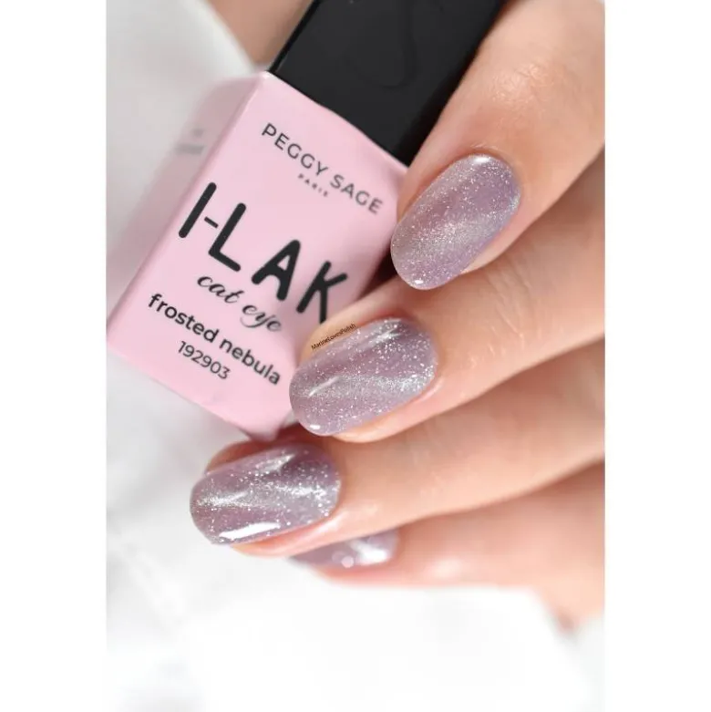 Vernis semi-permanent I-LAK Cat Eye - Frosted Nebula / 5ml