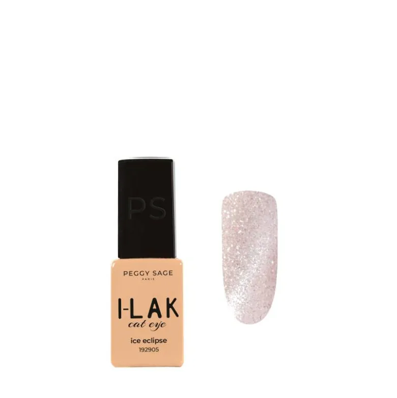Vernis semi-permanent I-LAK Cat Eye - Ice Eclipse / 5ml