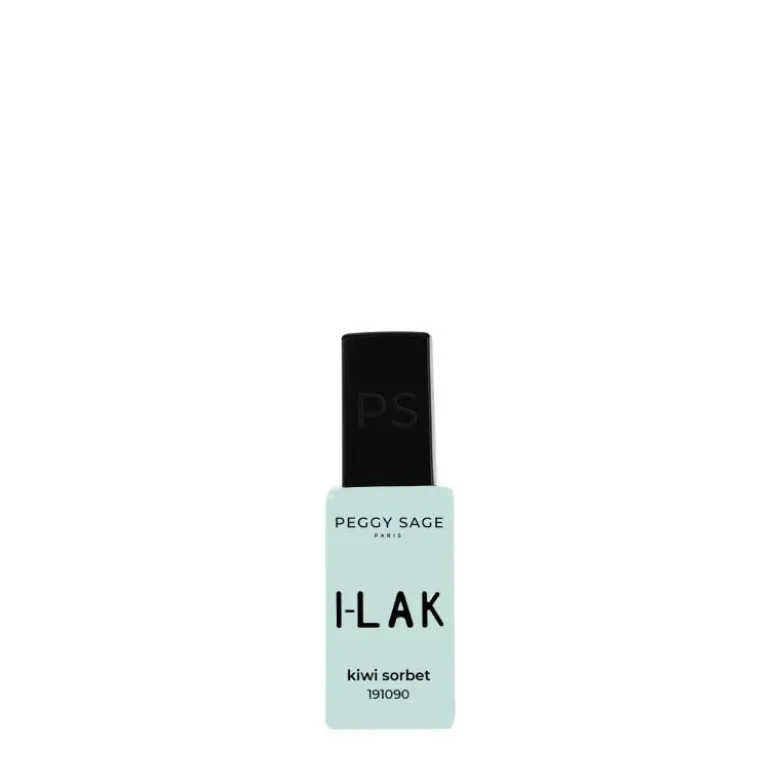 Vernis semi-permanent I-LAK – couleur Kiwi Sorbet, tenue longue durée / 11ml