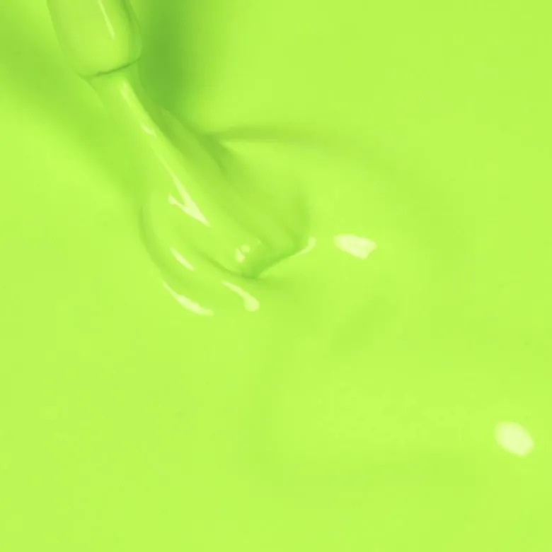 Vernis semi-permanent I-LAK – couleur Lime Glow, tenue longue durée / 11ml