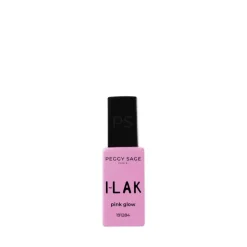 Vernis semi-permanent I-LAK – couleur Pink Glow, tenue longue durée / 11ml