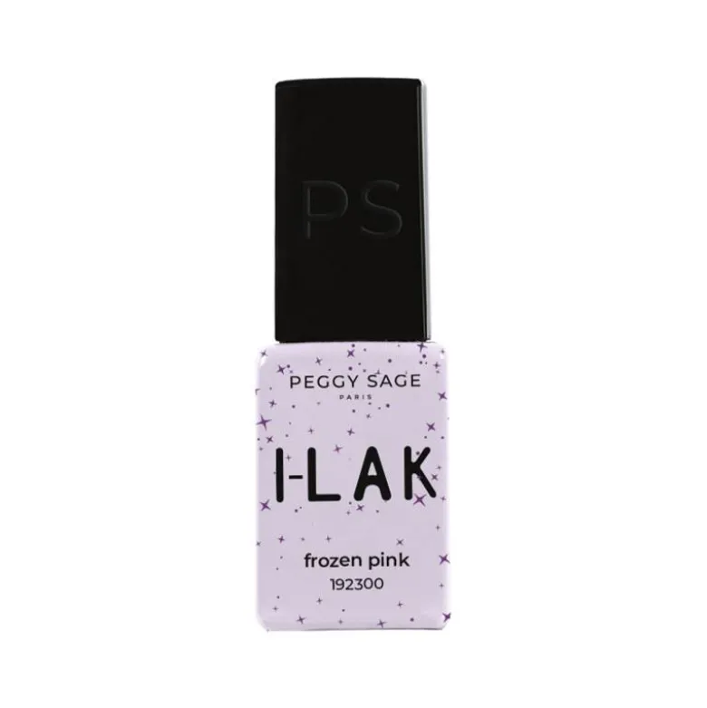 Vernis semi-permanent I-LAK – frozen pink – brillance, tenue 3 semaines