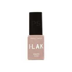 Vernis semi-permanent I-LAK Sequins – paillettes dorées, effet festif / 5ml