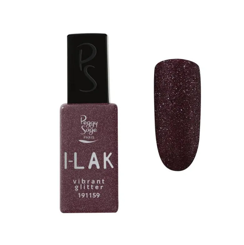 Vernis semi-permanent I-LAK Vibrant glitter / 11ml